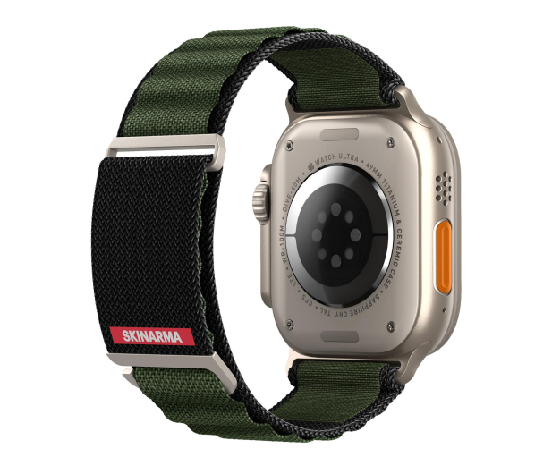 SKINARMA Kobu Apple Watch Ultra 49/45/44mm olive - 1316955 - zdjęcie 2